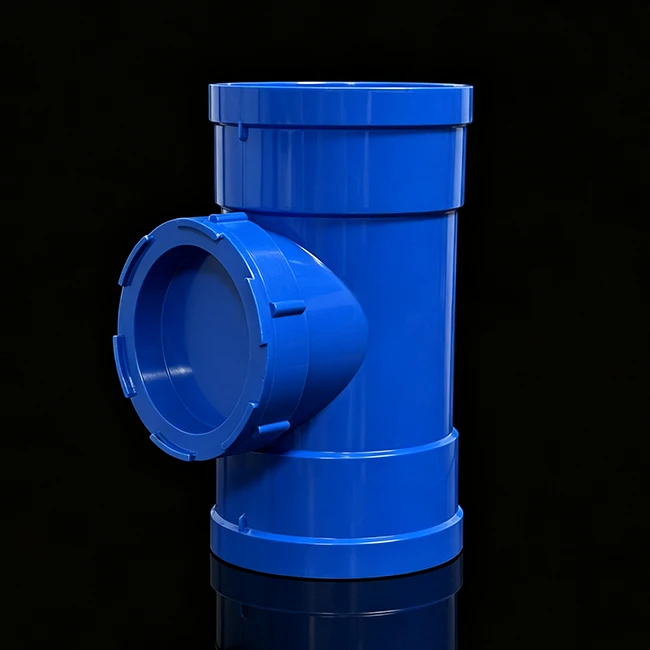 ميناء التفتيش PVC الأزرق